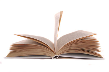 opened book