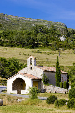 church, Rougon, Provence, France