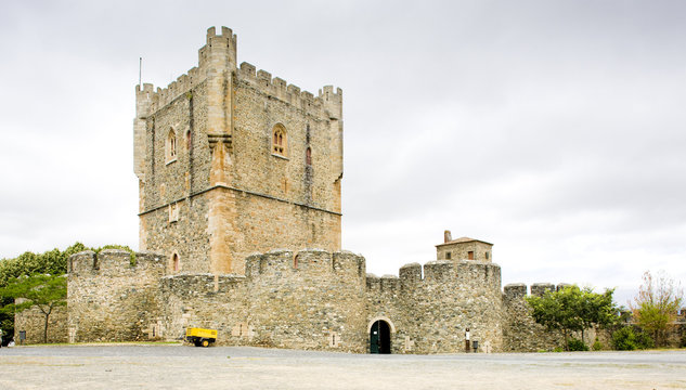 Torre da Menagem, citadela of Braganca, Portugal