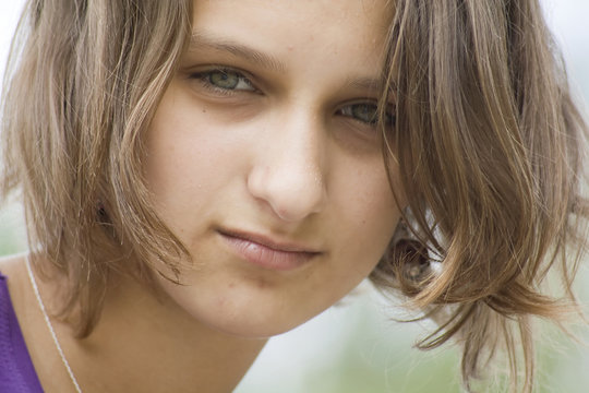 portrait of the girl