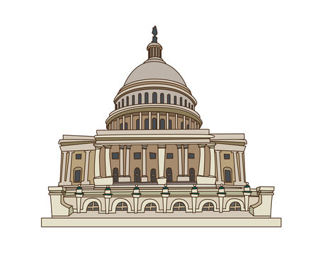 congress USA on a white background