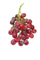 Bunch of pink grapes