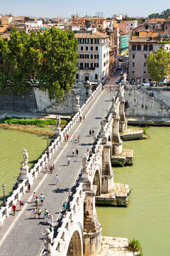 Engelsbrücke in Rom