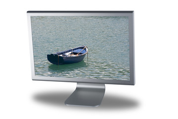lcd monitor flat screen