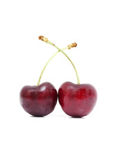 two tasty cherries