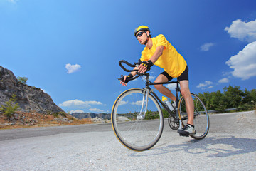 Fototapeta premium Cyclist