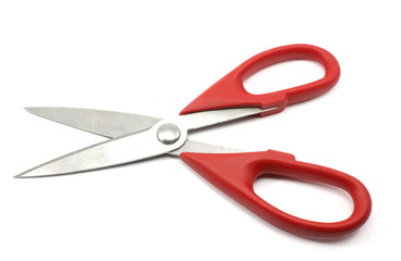 Red Scissors ready to cut