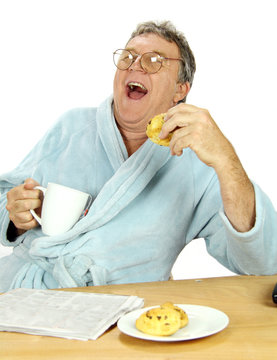 Nerdy Middle Aged Man