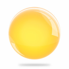 Blank Light Orange Sphere