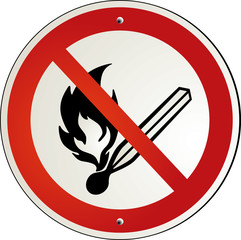 kein feuer