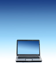 Fototapeta premium New laptop.