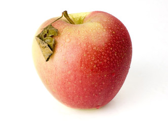 Fresh red apple
