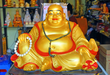 China Shanghai golden buddha
