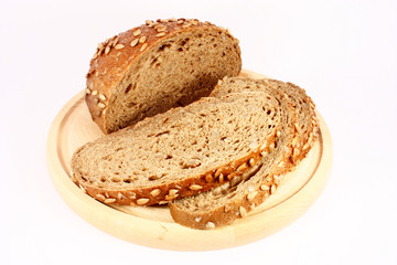 Bread with sunflower seeds