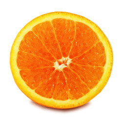 Sliced orange look fresh
