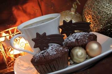 Weihnachtsmuffins