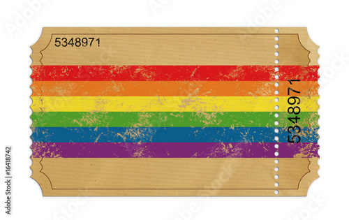 "Rainbow Ticket" Stock photo and royalty-free images on Fotolia.com ...
