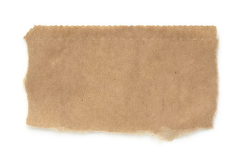 Ripped Brown Paper