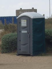 Toilettes chimiques de plage