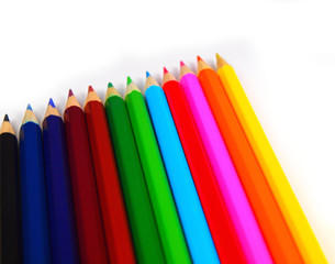 Fototapeta premium Crayons