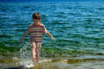 Bambino in Sardegna