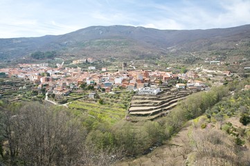 Fototapeta na wymiar vera valley village