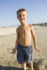 Fototapeta na wymiar Beach boy