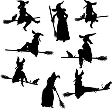 Witch Silhouettes