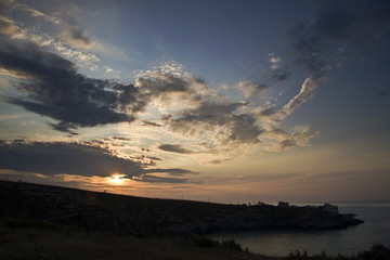 Tramonto su Calalunga