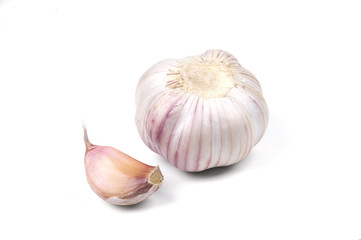 Garlic isolated