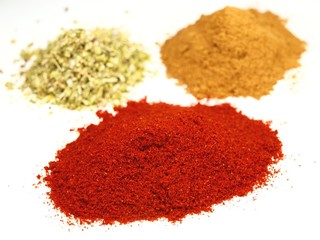 Various spices collection