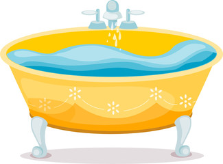 Naklejka premium bathtub