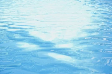 Crédence de cuisine en verre imprimé Eau Picture of a blue water background