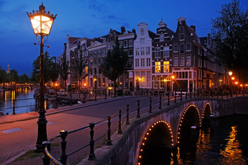 Fototapeta premium Amsterdam, Keizersgracht