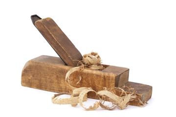 Old wood plane