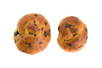 buns  with chocolate