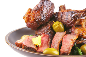 rib's and olives front view