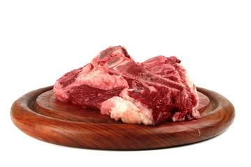 raw beef steak