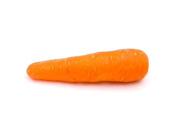 Carrot on a white background.
