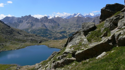 Obraz premium lac du serpent