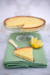 Citron tart - shallow dof