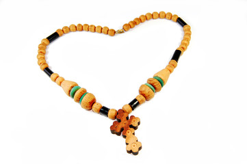 Wooden rosary