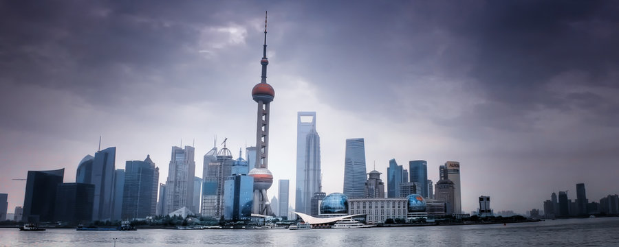 Shanghai Skyline - China