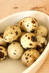 Obraz premium some organic quail eggs