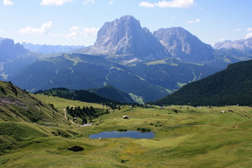 Vista sul Sassolungo