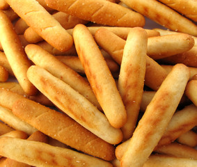 Little bread loaf snack food