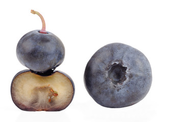 Obraz premium heidelbeere blaubeeren