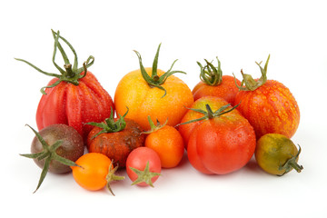 Group Of Exotic Tomatoes