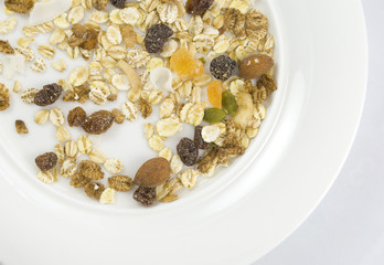 Multi fruit and nut muesli