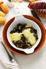 Radicchio rosso al forno e pecorino - Contorni della toscana